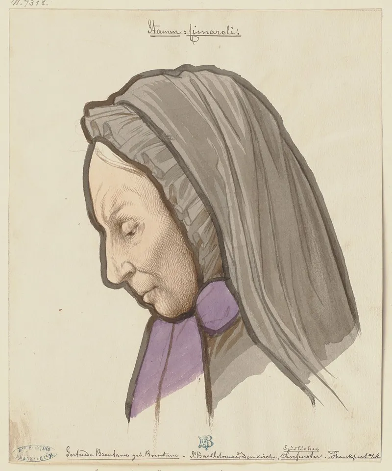 Portrait Of Gertrude Brentano