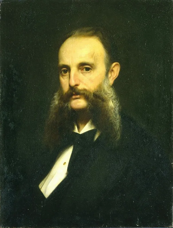 Portrait Of Gian Giacomo Poldi Pezzoli 2 Wall Art by Giuseppe Bertini - High-Resolution Digital Print