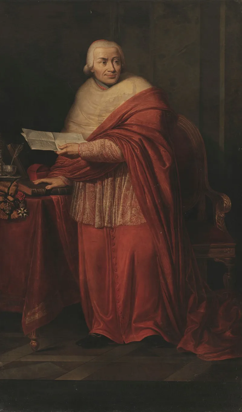 Portrait Of Giovanni Battista Caprara Montecuccoli Wall Art by Protasio Girolamo Stambucchi - High-Resolution Digital Print