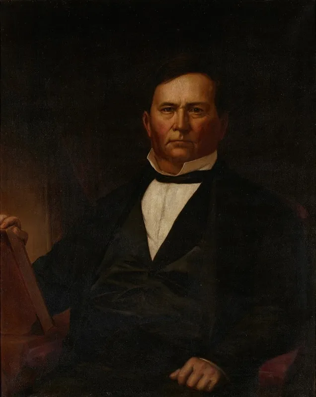Portrait Of Governor David Wallace