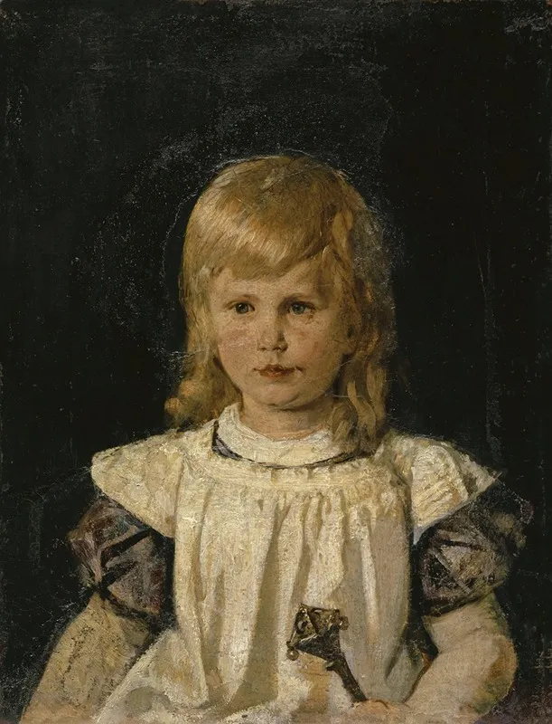 Portrait Of Hans Lendorff As A Child