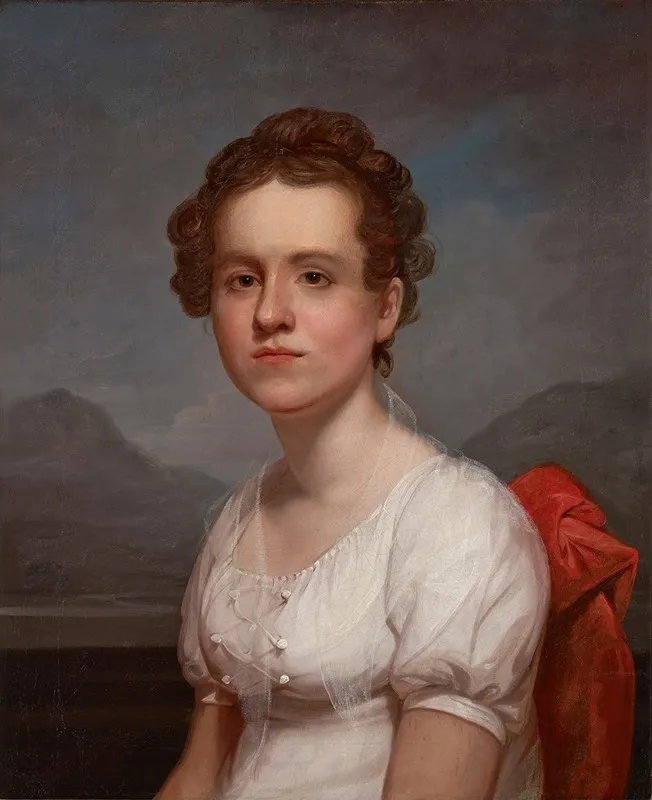 Portrait Of Helen Miller Mrs Charles G Mclean