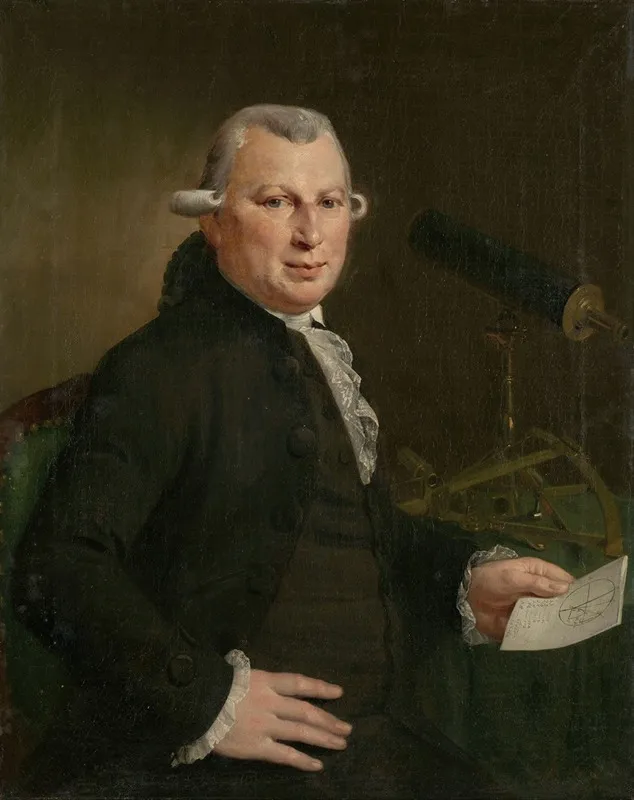 Portrait Of Hendrick De Hartog Wall Art by Adriaan de Lelie - High-Resolution Digital Print
