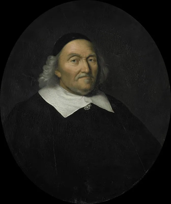 Portrait Of Hendrik Nobel Director Of The Rotterdam Chamber Of The Dutch East India Company Elected 1625 Wall Art by Pieter Van Der Werff - High-Resolution Digital Print