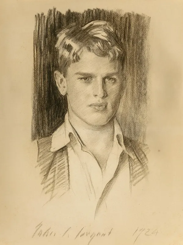Portrait Of Henry Sturgis Russell Wall Art by John Singer Sargent - High-Resolution Digital Print