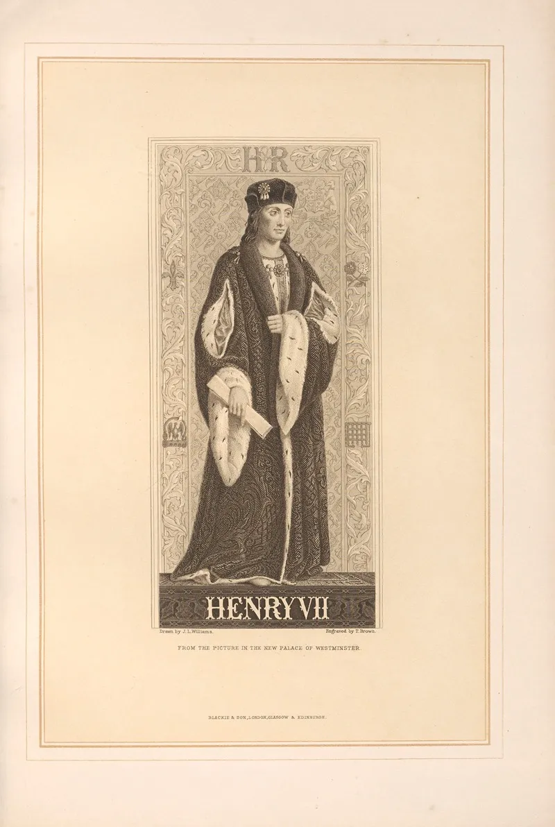 Portrait Of Henry Vii Wall Art by Thomas Archer - High-Resolution Digital Print