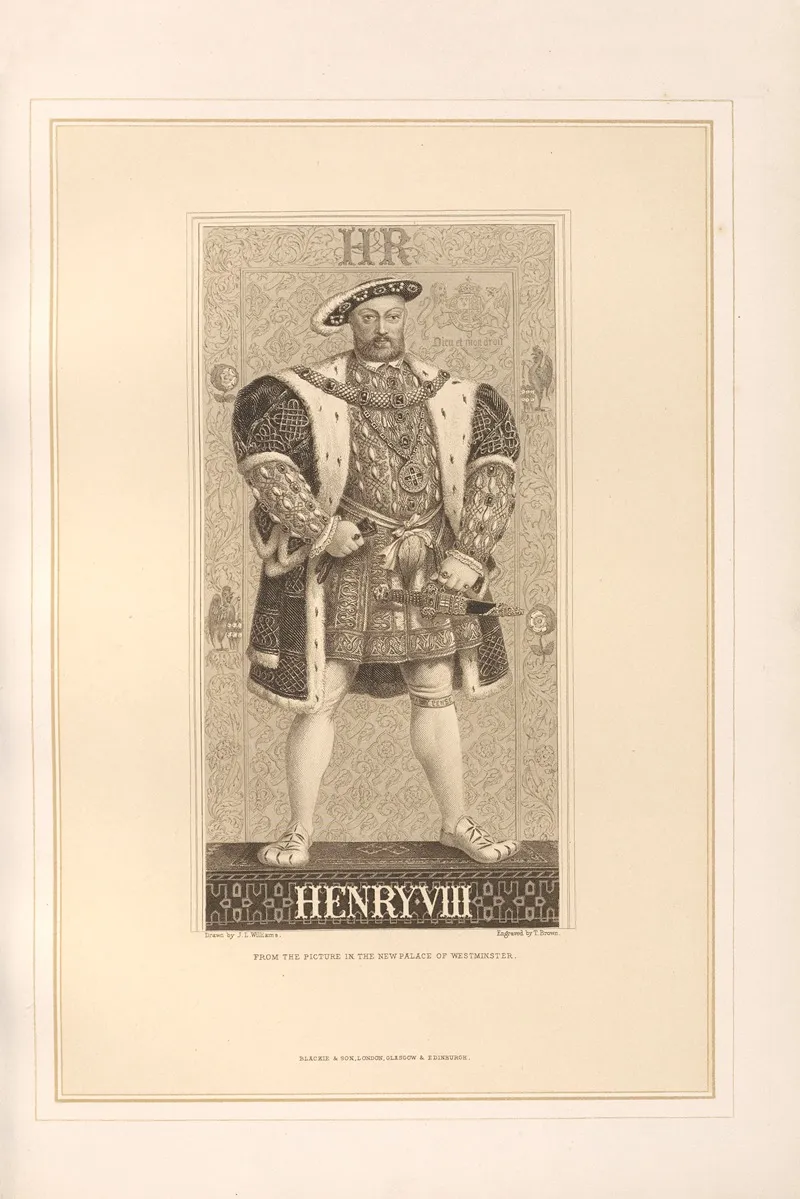 Portrait Of Henry Viii 2 Wall Art by Thomas Archer - High-Resolution Digital Print