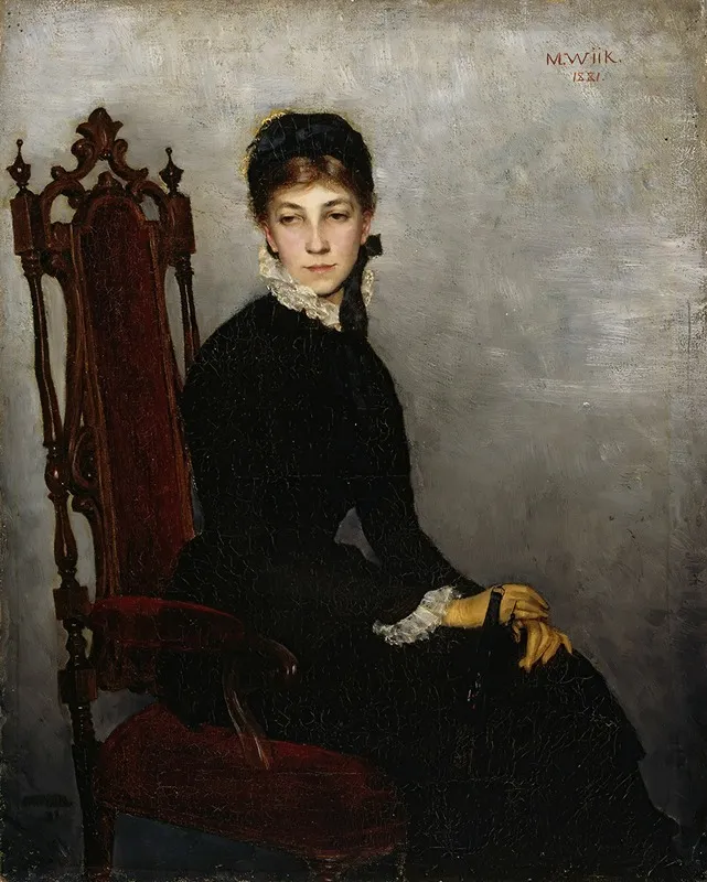 Portrait Of Hilda Wiik