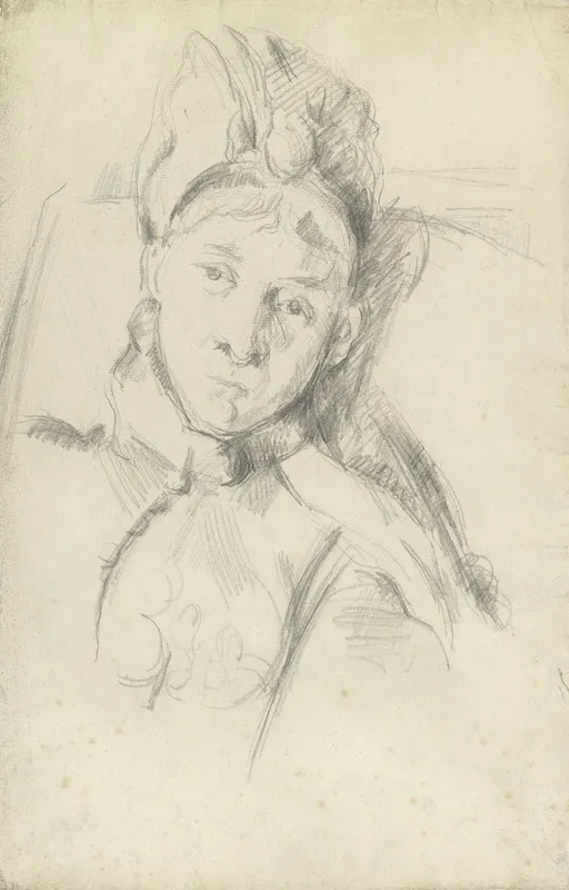 Portrait Of Hortense Cezanne Figuet The Artists Wife