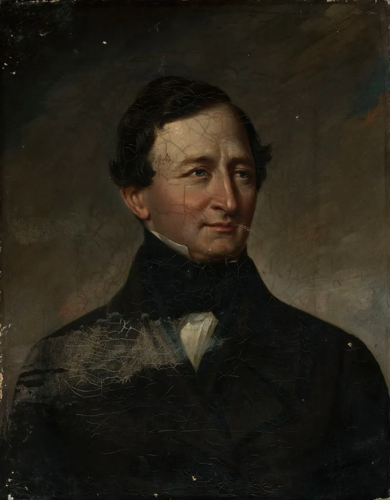 Portrait Of Ignacy Turkull 1798 1856 Minister At The Court Of Tsar Nicholas I Wall Art by Ksawery Jan Kaniewski - High-Resolution Digital Print