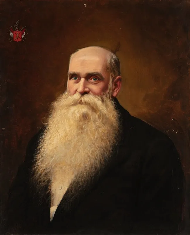 Portrait Of Ignacy Wolski Wall Art by Konrad Jaskólski - High-Resolution Digital Print