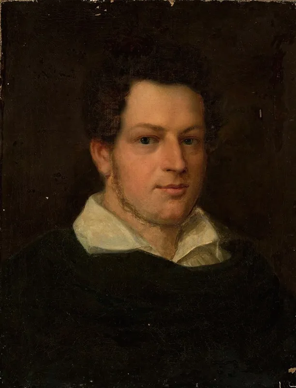 Portrait Of Izydor Dymidowicz Wall Art by Wojciech Korneli Stattler - High-Resolution Digital Print