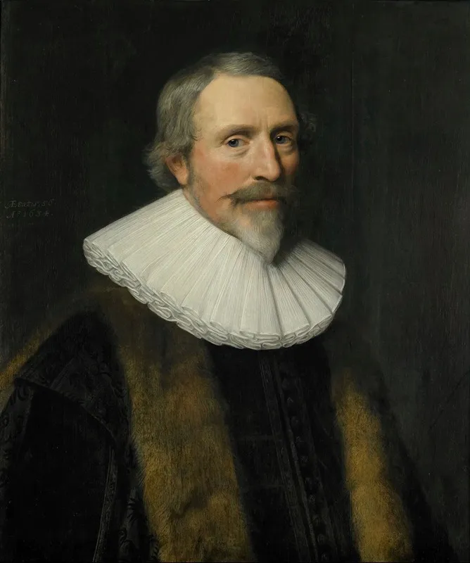 Portrait Of Jacob Cats 1577 1660