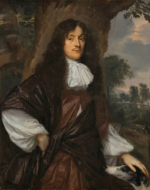 Portrait Of Jacob De Witte Lord Of Haamstede Wall Art by Jan Mijtens - High-Resolution Digital Print
