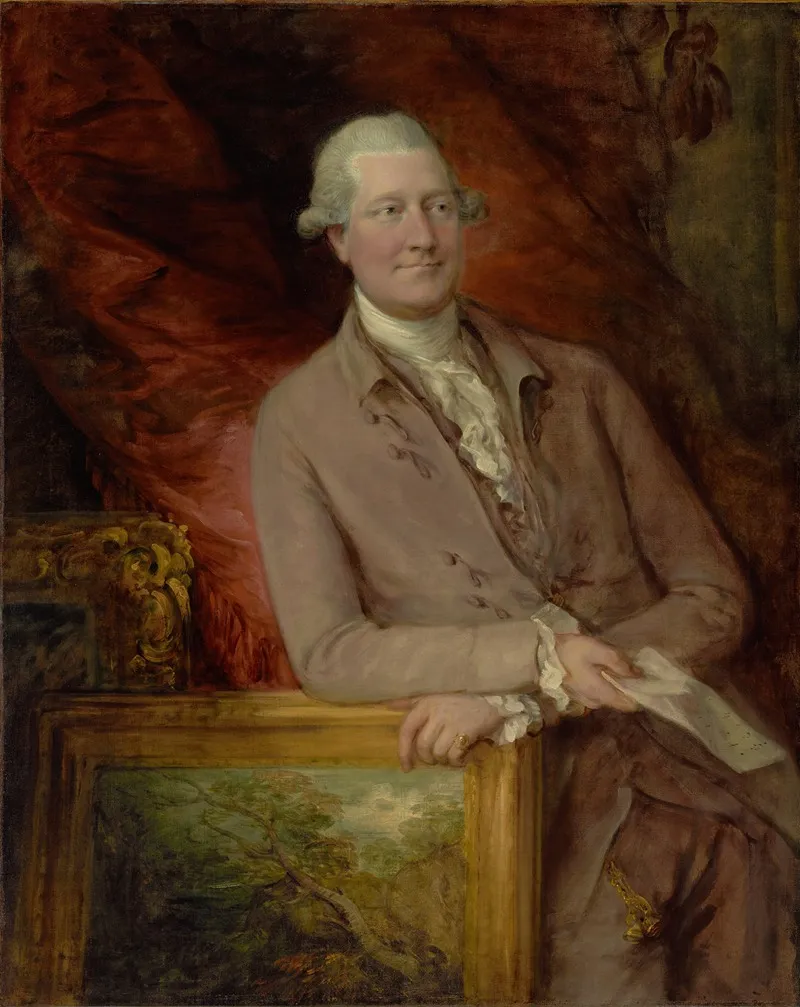 Portrait Of James Christie 1730 1803 Wall Art by Thomas Gainsborough - High-Resolution Digital Print