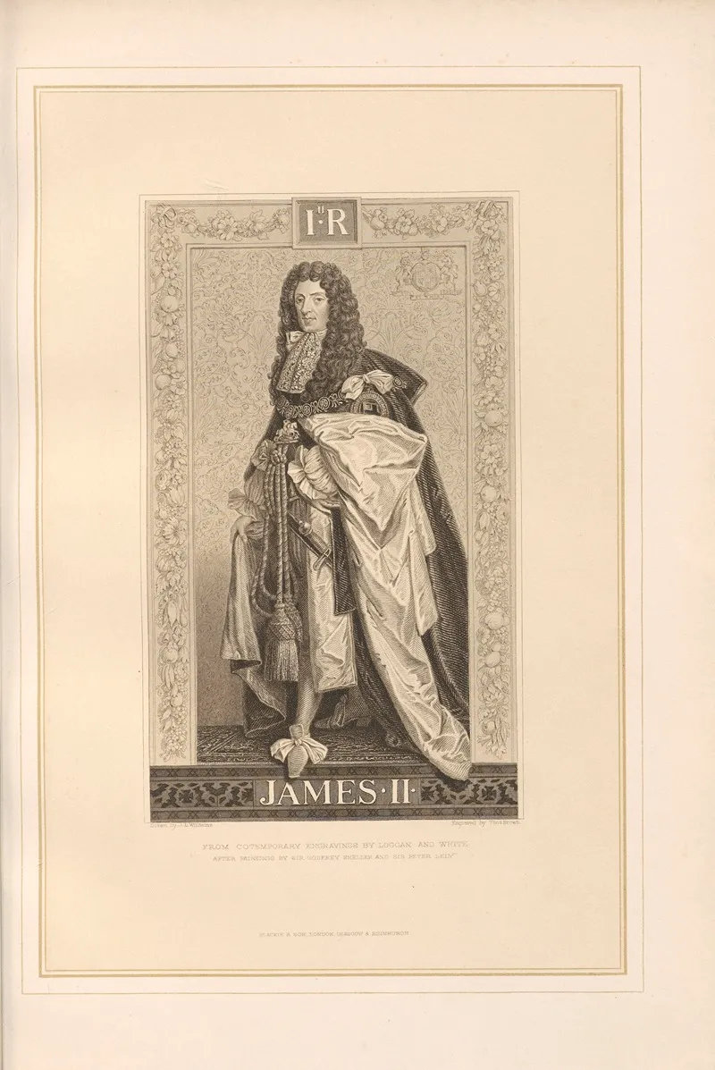Portrait Of James Ii Wall Art by Thomas Archer - High-Resolution Digital Print