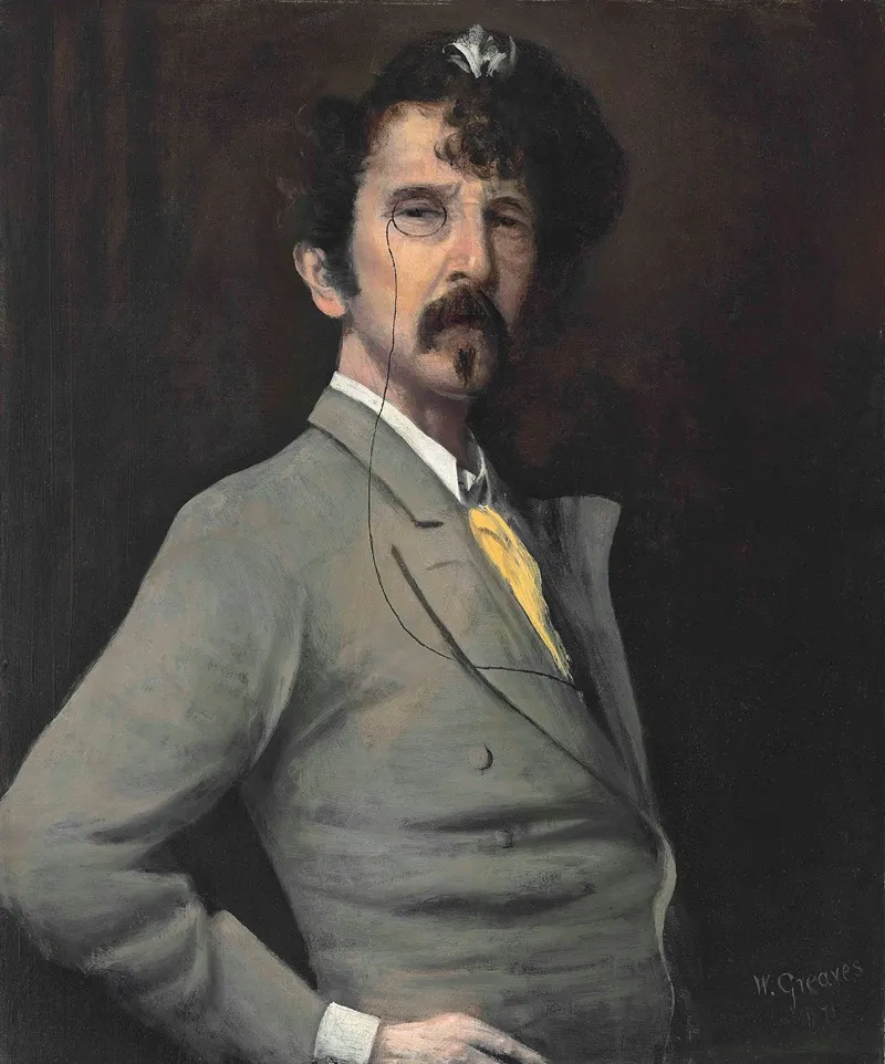Portrait Of James Mcneill Whistler 3