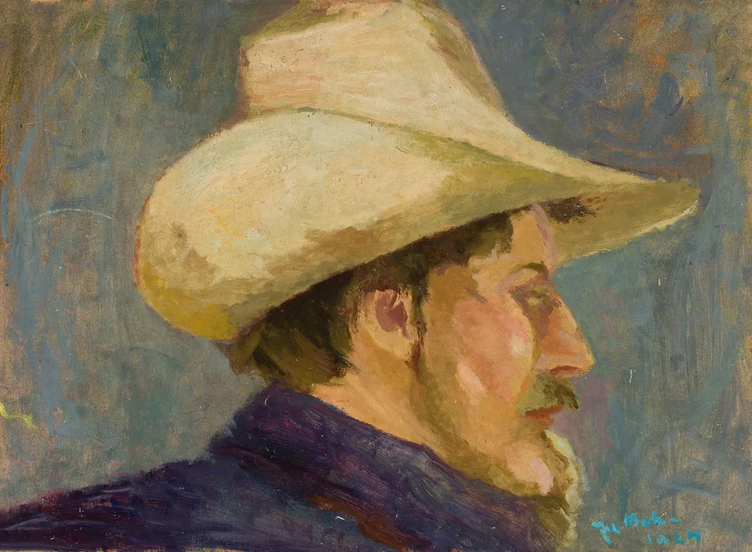 Portrait Of Jan Bohuszewicz Wall Art by Józefa Bohuszewicz - High-Resolution Digital Print