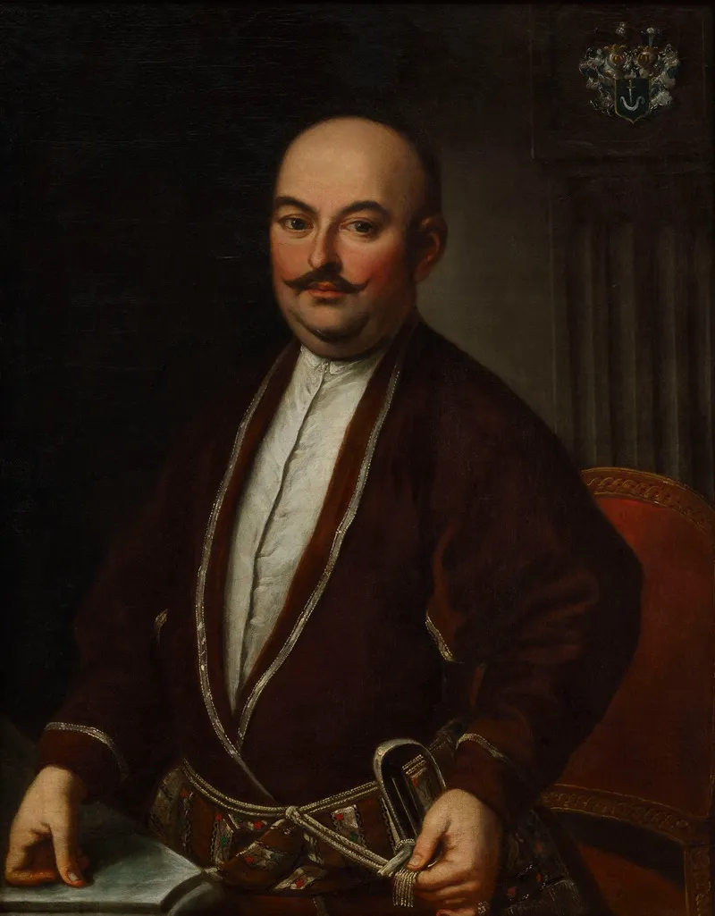 Portrait Of Jan Konopka Lease Holder Of Salt Mines In Wieliczka Wall Art by Michał Aleksander Buchmeyer - High-Resolution Digital Print