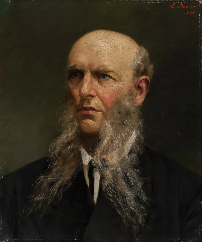 Portrait Of Jan Konrad Oswiecimski Wall Art by Henryka Bezler-Czyżewska - High-Resolution Digital Print