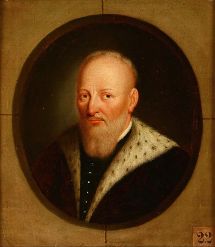 Portrait Of Jan Tarnowski 1488 1561 Castellan Of Krakow Grand Hetman Of The Crown Wall Art by Friedrich Kloss - High-Resolution Digital Print