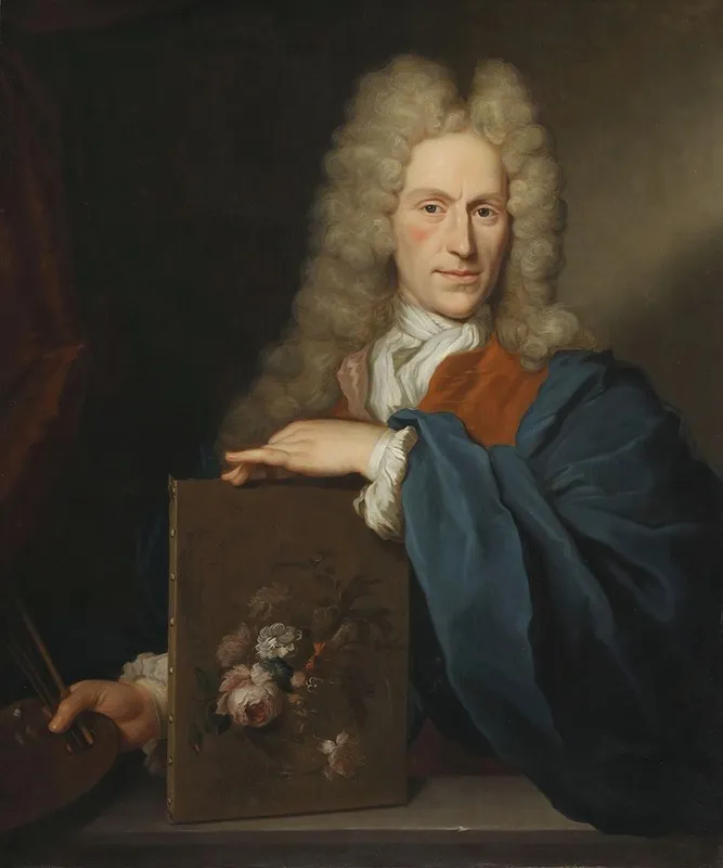 Portrait Of Jan Van Huysum 2 Wall Art by Arnold Boonen - High-Resolution Digital Print