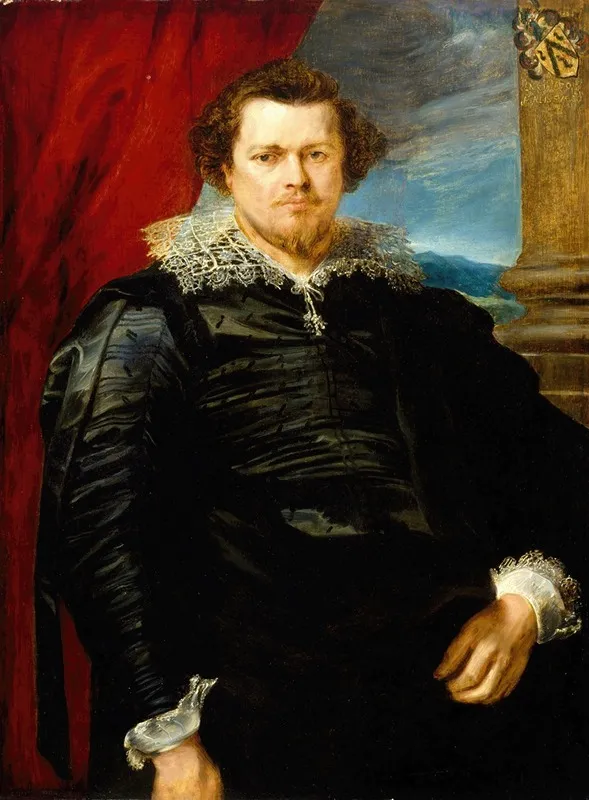 Portrait Of Jaspar De Charles Van Nieuwenhoven Wall Art by Anthony van Dyck - High-Resolution Digital Print