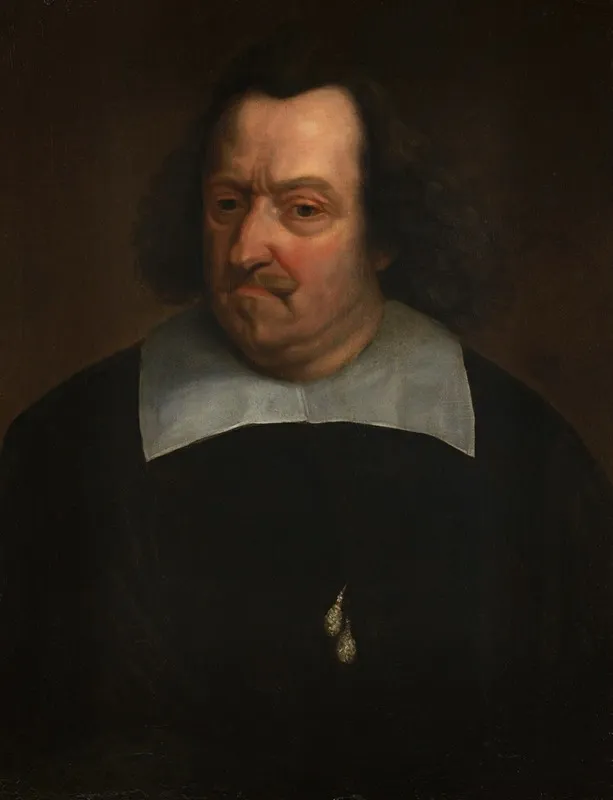 Portrait Of Jean Jacques Chifflet Wall Art by Balthasar van Meurs - High-Resolution Digital Print