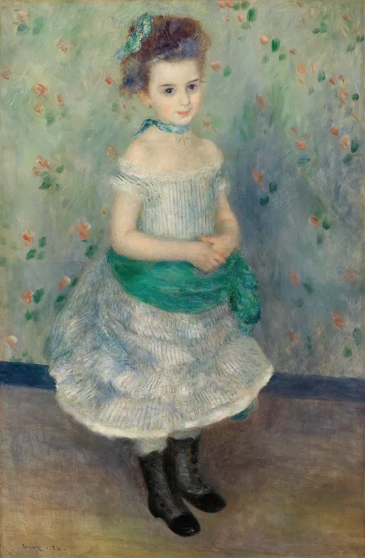 Portrait Of Jeanne Durand Ruel Portrait De Mlle J