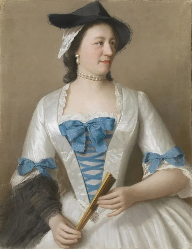 Portrait Of Jeanne Elisabeth Sellon Lady Tyrell