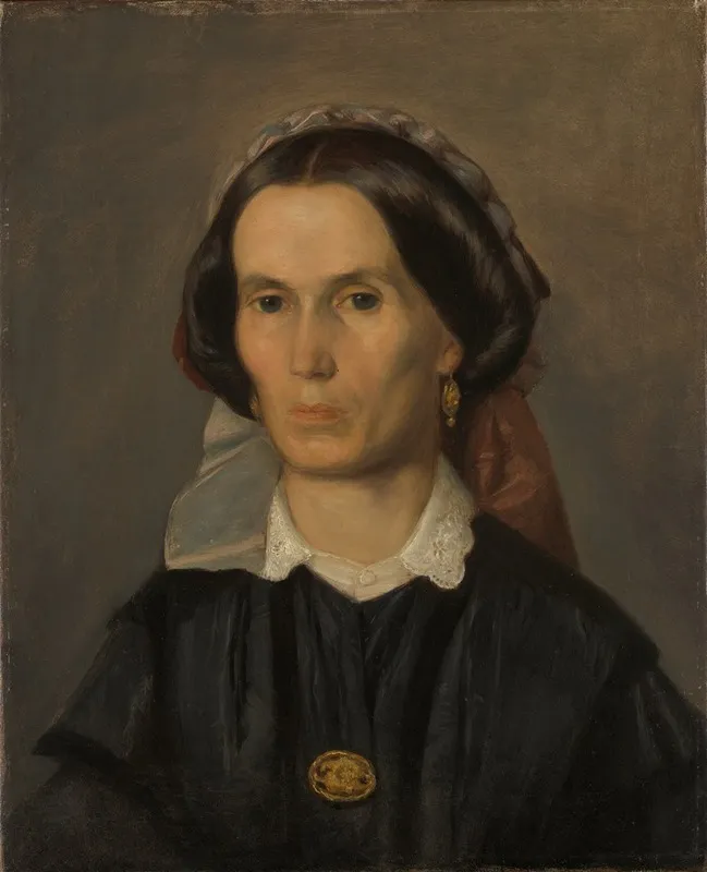 Portrait Of Joanna Dziubandowska Wall Art by Aleksander Kotsis - High-Resolution Digital Print