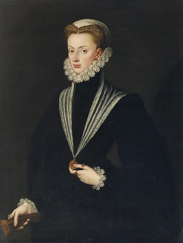 Portrait Of Joanna Of Austria Princess Of Portugal