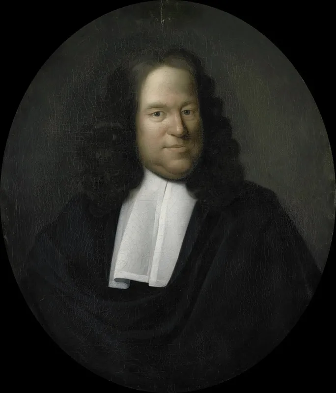 Portrait Of Johan Kieviet Director Of The Rotterdam Chamber Of The Dutch East India Company Elected 1664 Wall Art by Pieter Van Der Werff - High-Resolution Digital Print