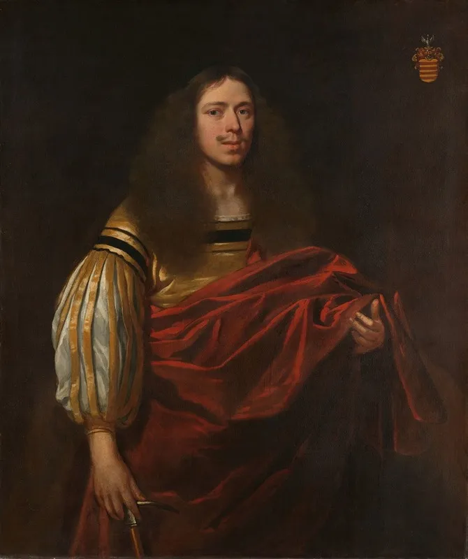 Portrait Of Johan Servaes Van Limburg 1632 1698