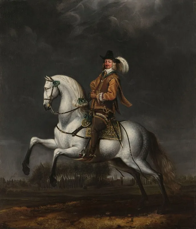 Portrait Of Johan Wolfert Van Brederode 1599 1655 Wall Art by Jan Van Rossum - High-Resolution Digital Print