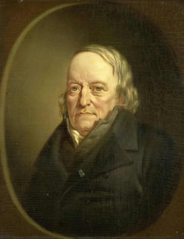 Portrait Of Johannes Kinker Poet And Philosopher Professor At Liege Wall Art by Jan Cornelis van Rossum - High-Resolution Digital Print