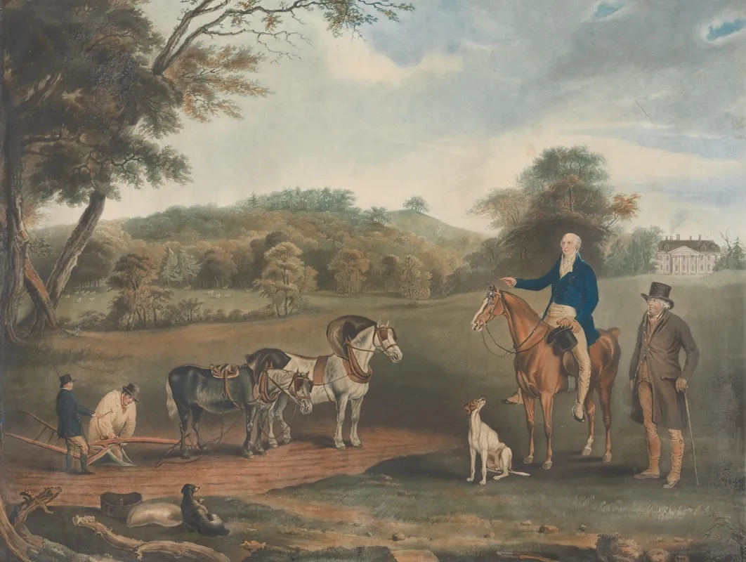 Portrait Of John Cotes Esquire M P For The County Of Salop Wall Art by Thomas Weaver - High-Resolution Digital Print