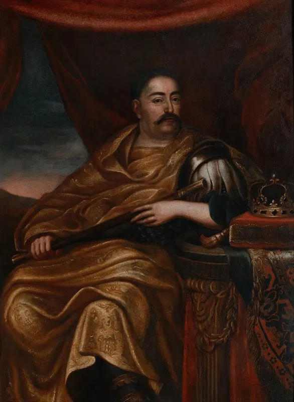 Portrait Of John Iii Sobieski Wall Art by Jan Tricius - High-Resolution Digital Print