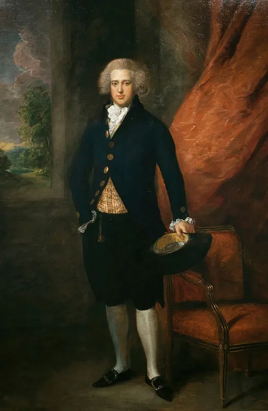Portrait Of John Langston Esquire Of Sarsden Wall Art by Thomas Gainsborough - High-Resolution Digital Print