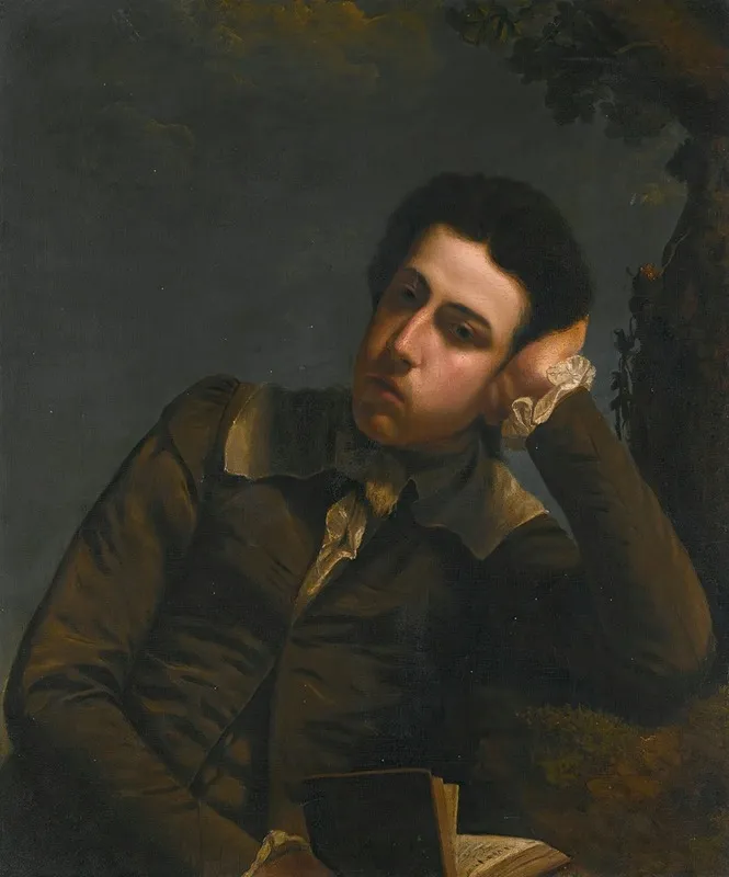 Portrait Of John Penwarne Junior Wall Art by John Opie - High-Resolution Digital Print