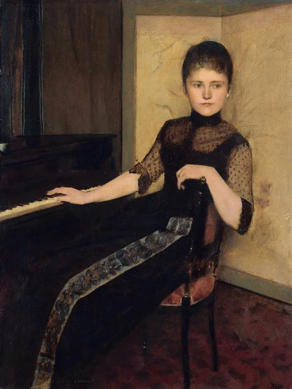 Portrait Of Jonkvrouwe Maria Francisca Louisa Dommer Van Poldersveldt