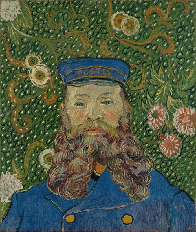 Portrait Of Joseph Roulin 2 Wall Art by Vincent van Gogh - High-Resolution Digital Print