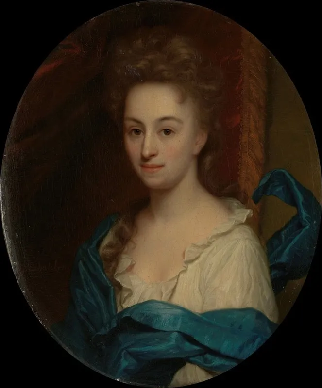 Portrait Of Josina Clara Van Citters 1671 1753 Daughter Of Josina Parduyn Wall Art by Godfried Schalcken - High-Resolution Digital Print