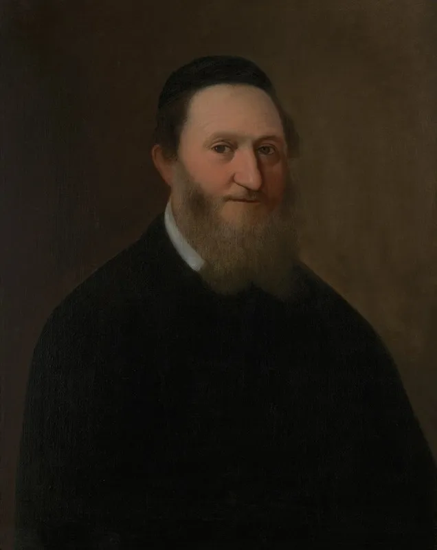 Portrait Of Jozef Haber Wall Art by Aleksander Kotsis - High-Resolution Digital Print