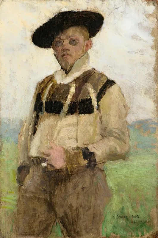 Portrait Of Jules Alexis Muenier