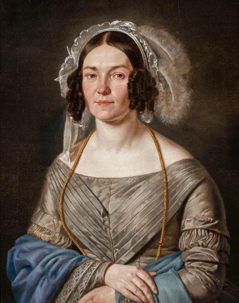 Portrait Of Julia Kleczkowska Wall Art by Aleksander Kokular - High-Resolution Digital Print