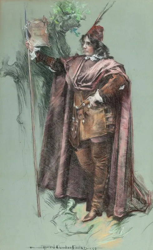 Portrait Of Julia Marlowe As Rosalind In As You Like It