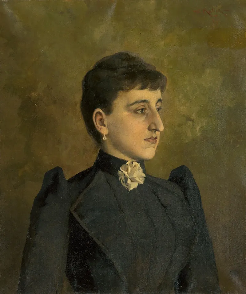 Portrait Of Justina Bartakova