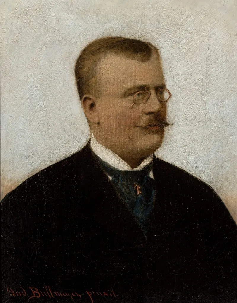 Portrait Of Kalikst Morawski B 1859 Wall Art by Ludwik Bullmayer - High-Resolution Digital Print
