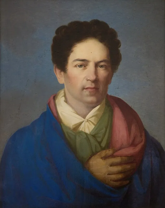 Portrait Of Karol Teodor Soczynski Wall Art by Wojciech Korneli Stattler - High-Resolution Digital Print
